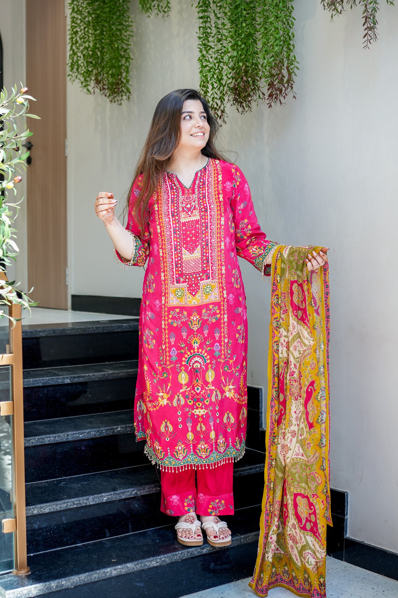 Rajanya Printed Suit Set