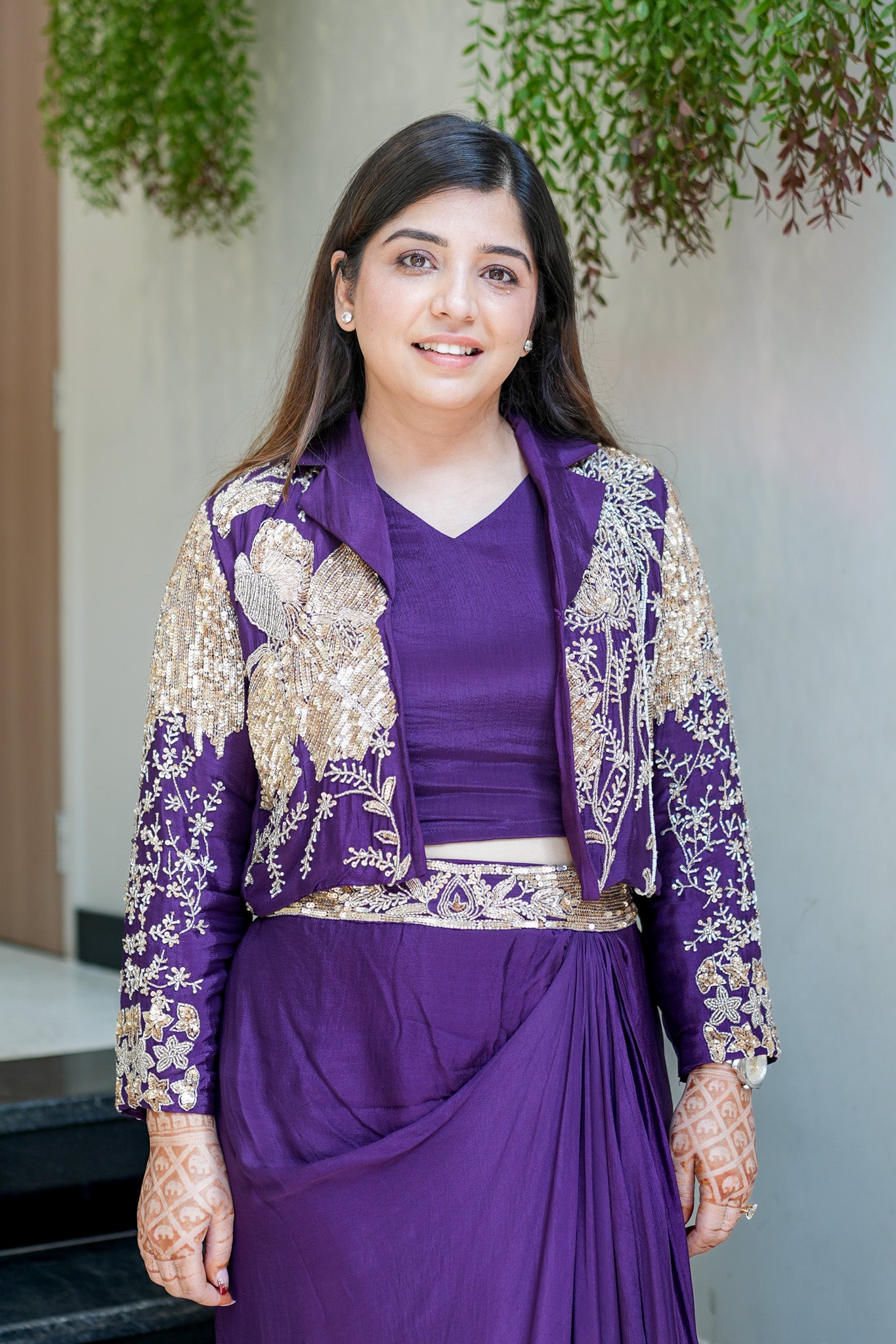 Lavika Embroidered Three Piece Set
