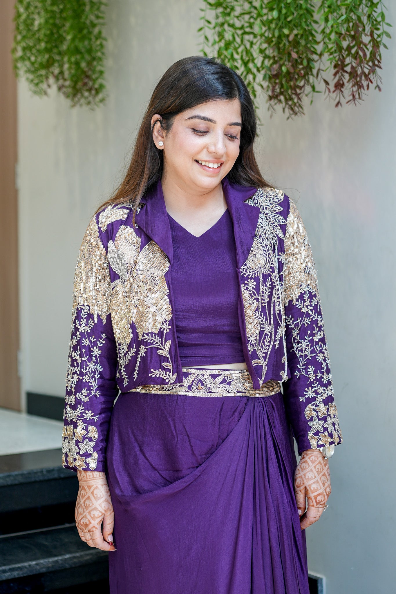 Lavika Embroidered Three Piece Set