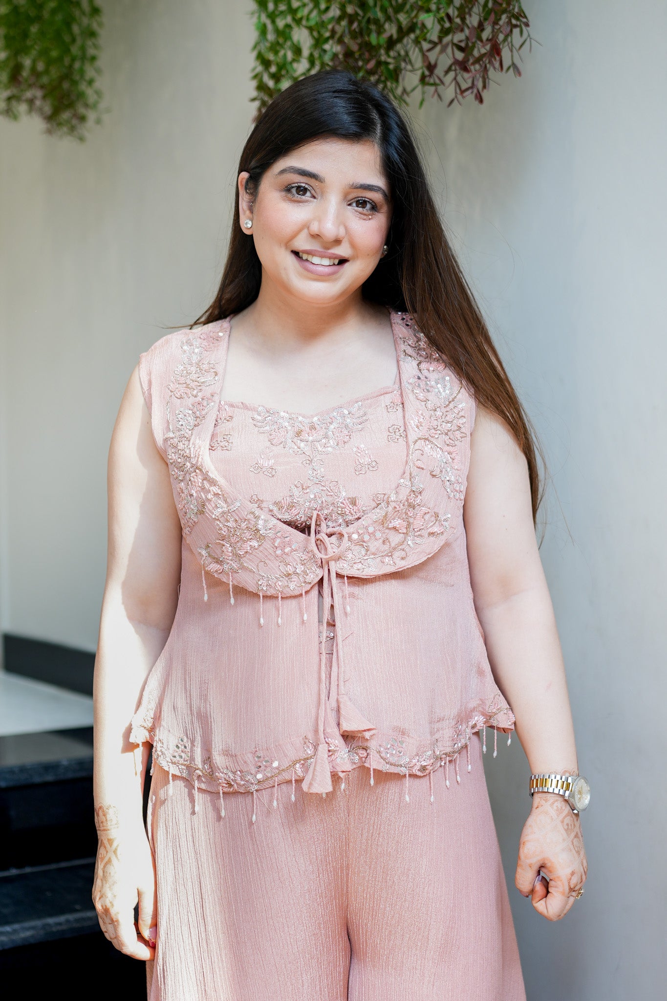 Amara Embroidered Indo Western