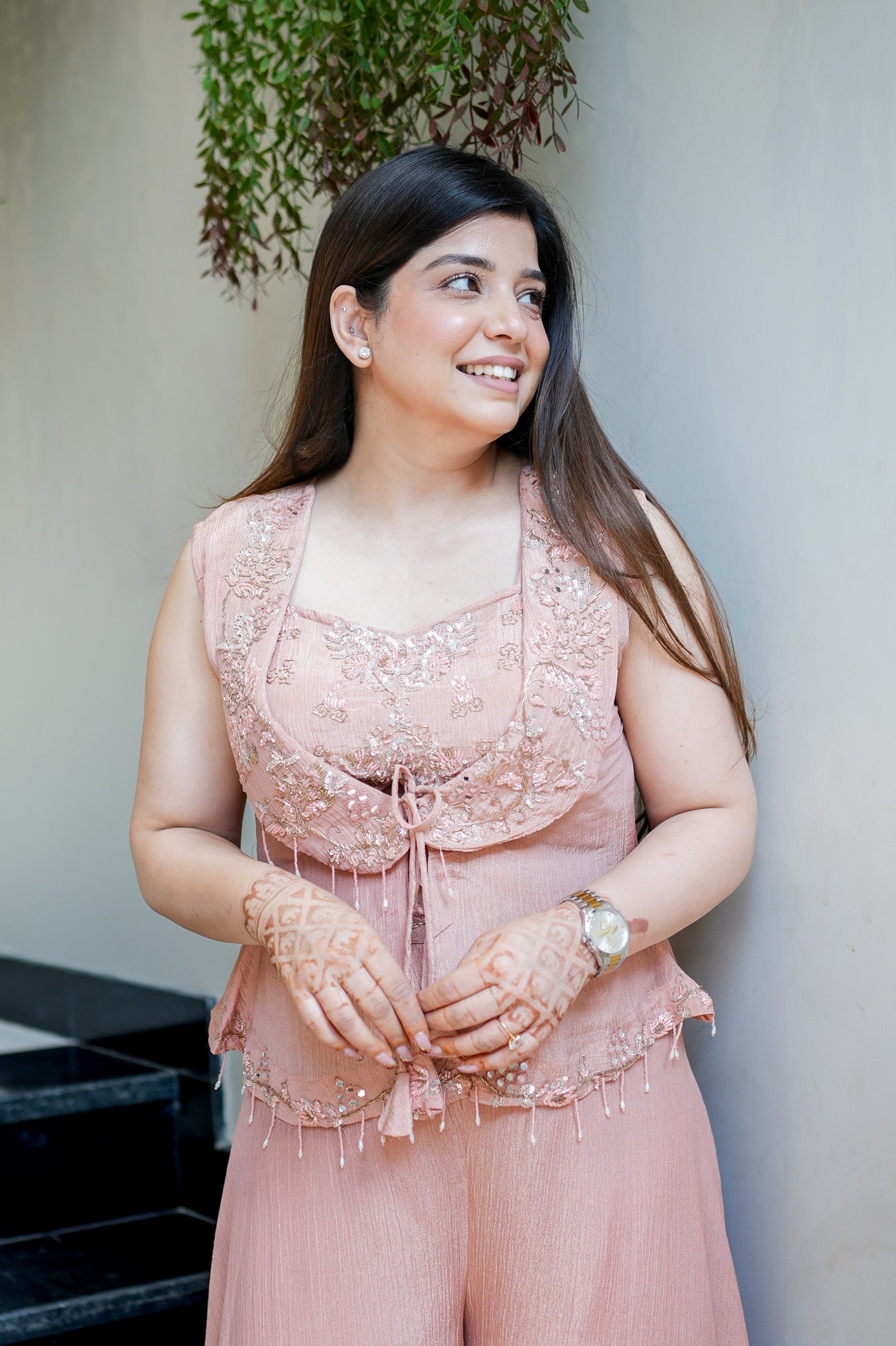 Amara Embroidered Indo Western