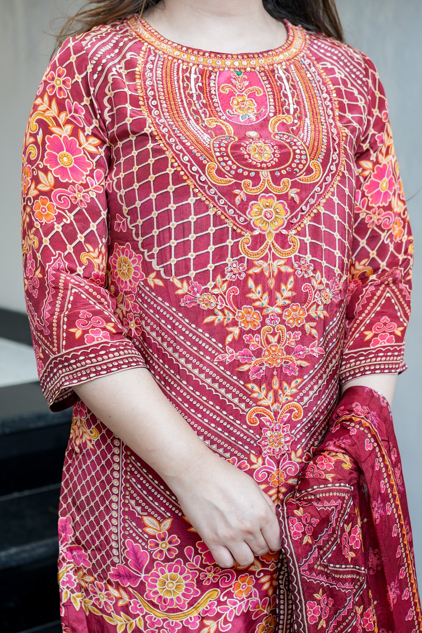 Kamna Printed Suit Set