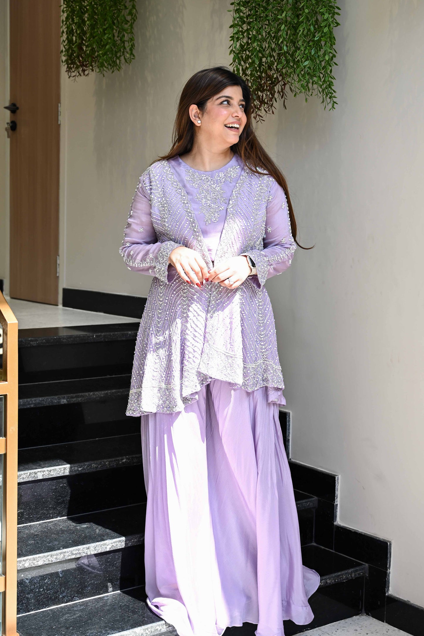 Giva Embroidered Three Piece Set