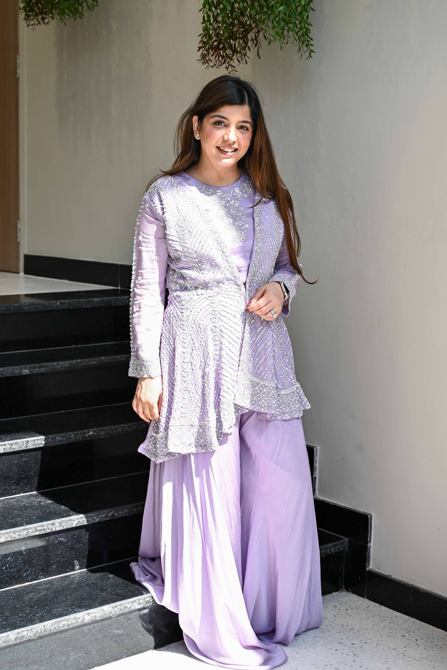 Giva Embroidered Three Piece Set