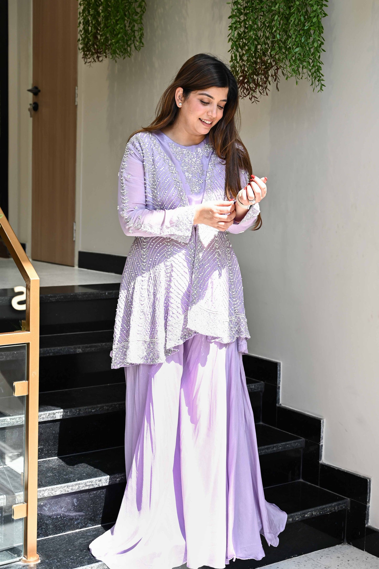Giva Embroidered Three Piece Set