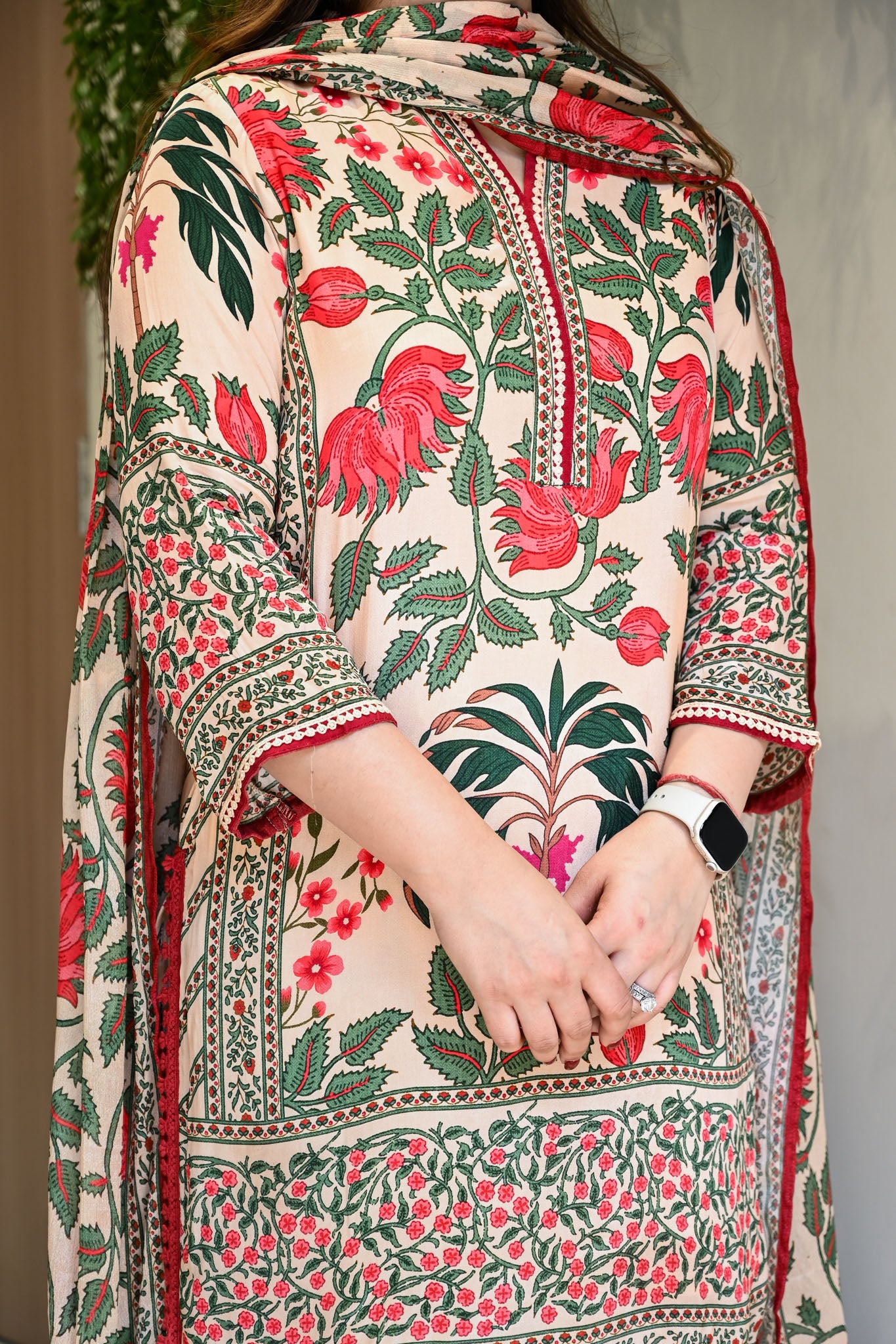 Neema Floral Printed Suit Set