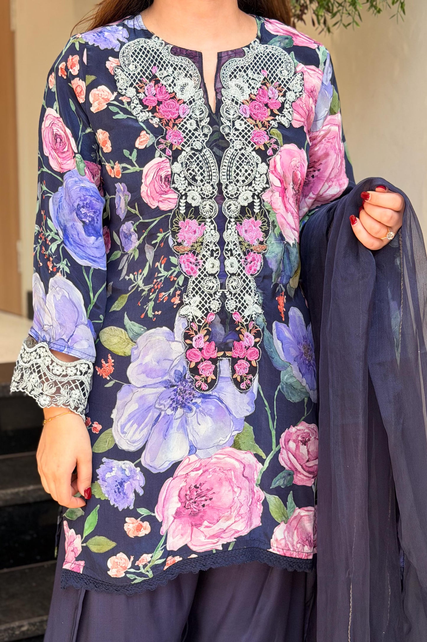 Rameen Pakistani Embroidered Suit Set