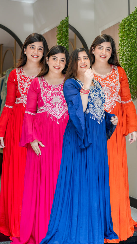 Rinayat Embroidered Maxi Dress