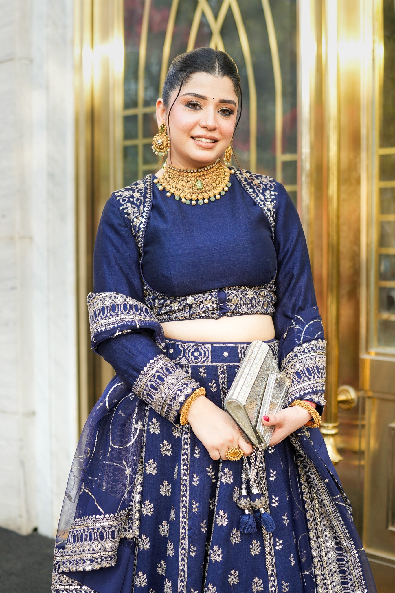 Heer Hand Embroidered Lehenga