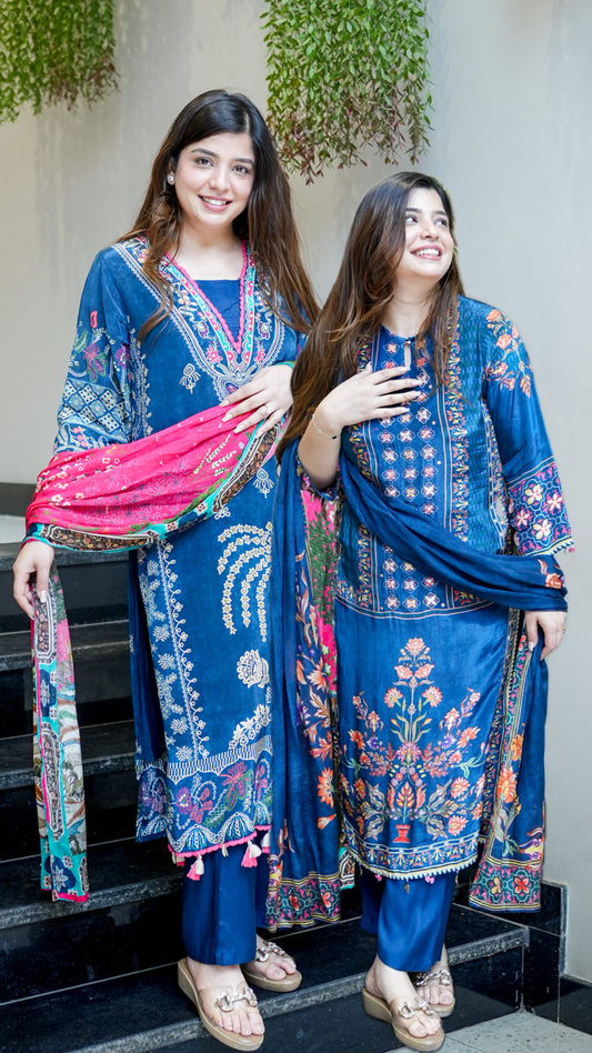 Maya Digital Print Suit Set