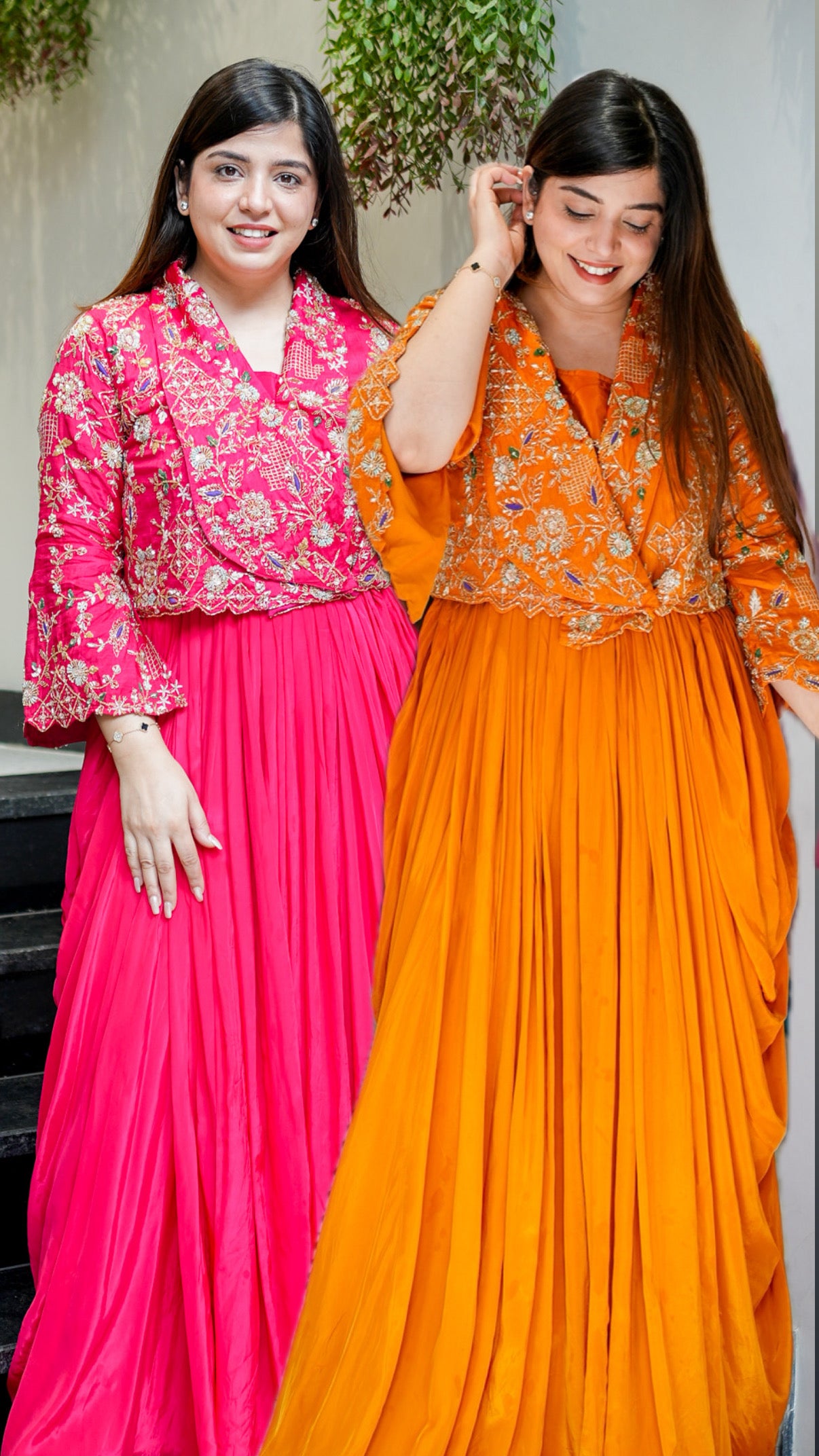 Yamika Embroidered Three Piece Set