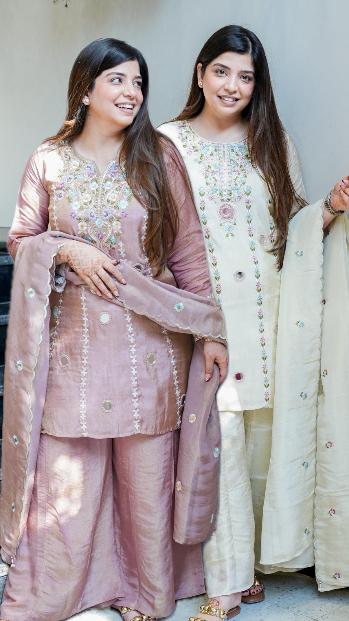 Suhira Embroidered Suit Set