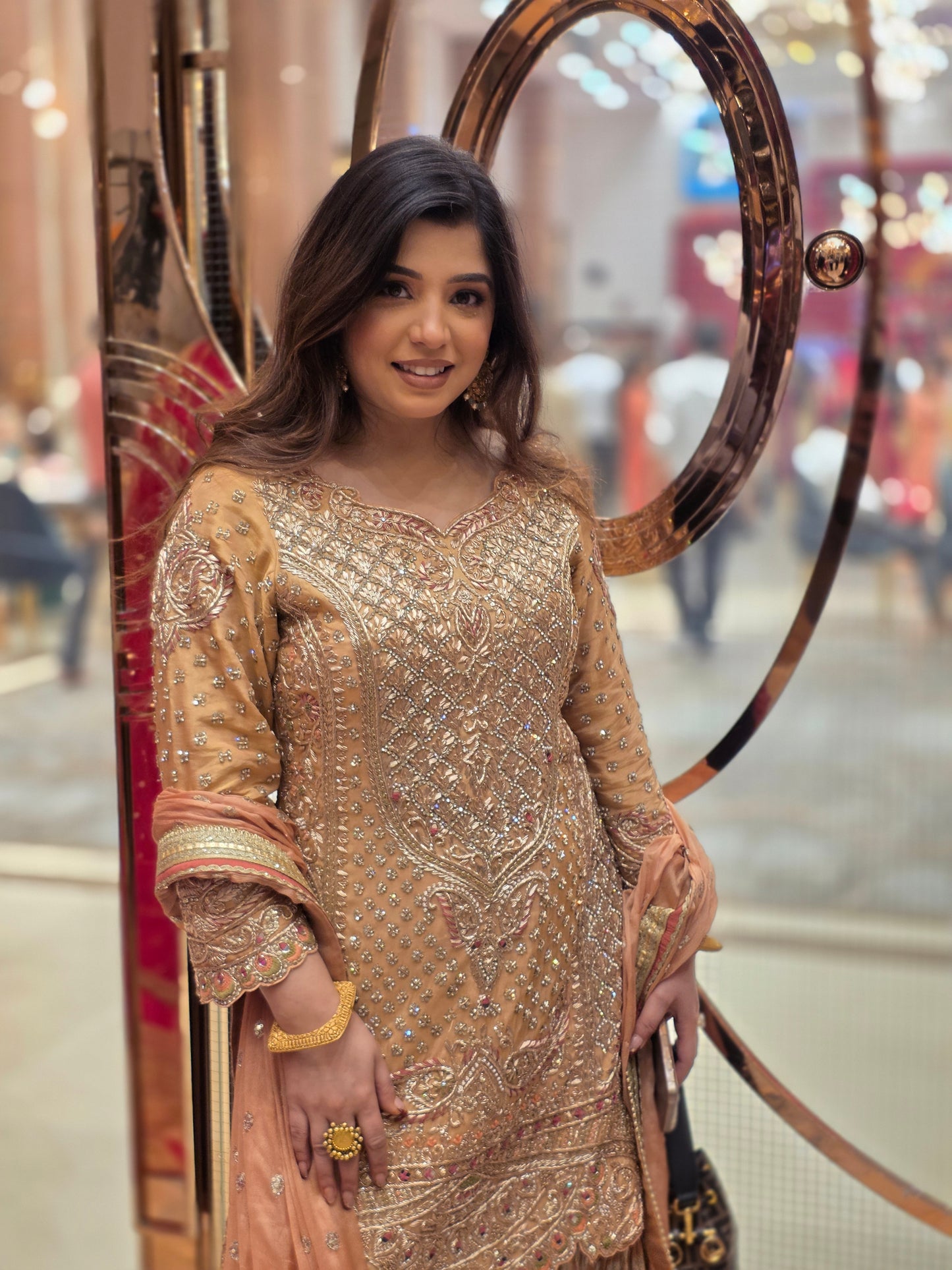 Arshiya Hand Embroidered Sharara Set