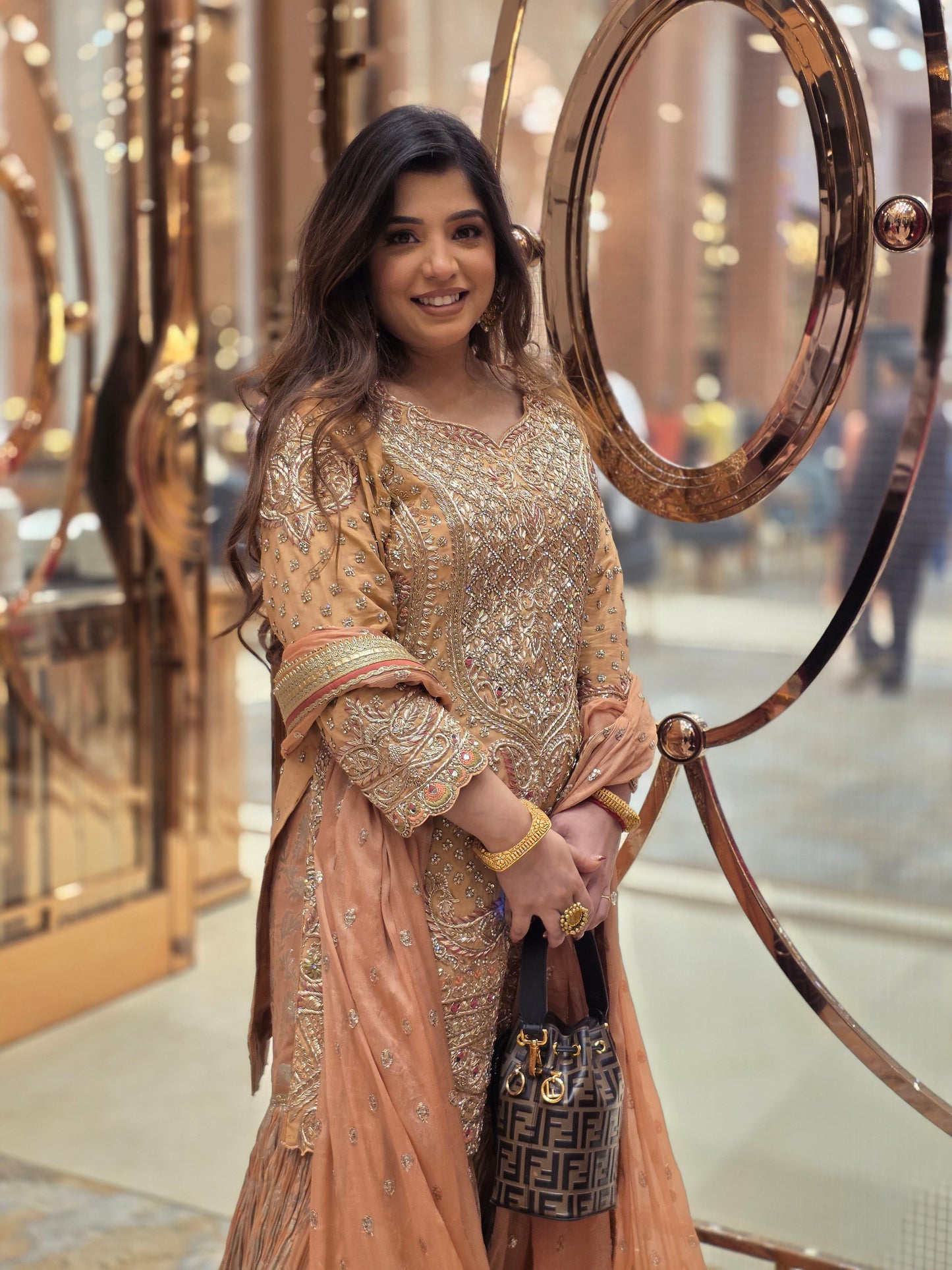 Arshiya Hand Embroidered Sharara Set