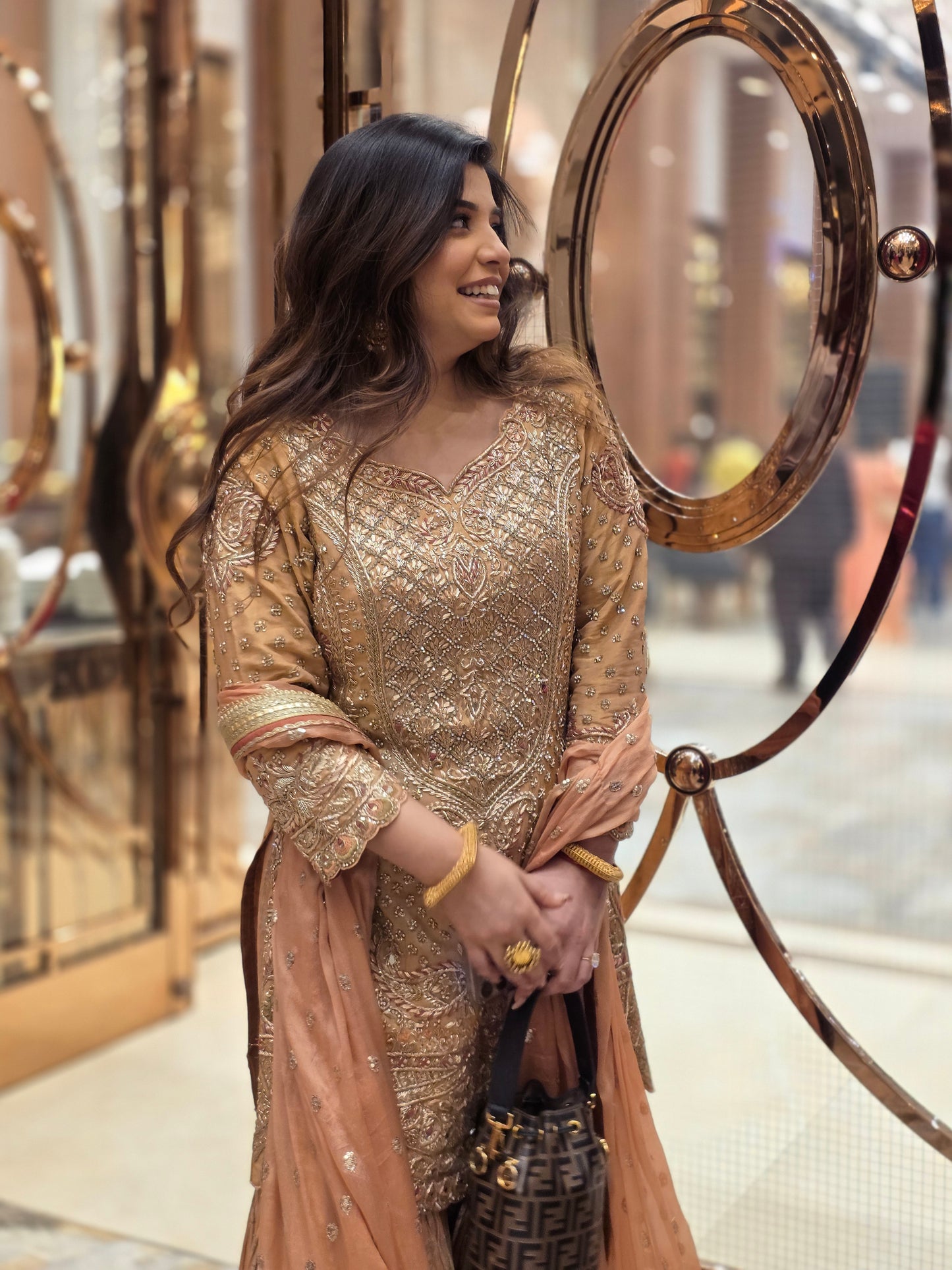 Arshiya Hand Embroidered Sharara Set