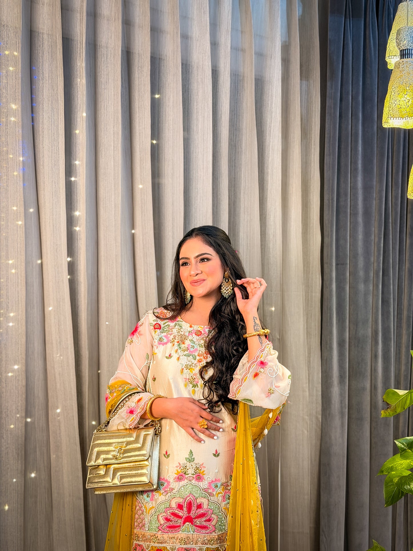 Nivraya Hand Embroidered Suit Set