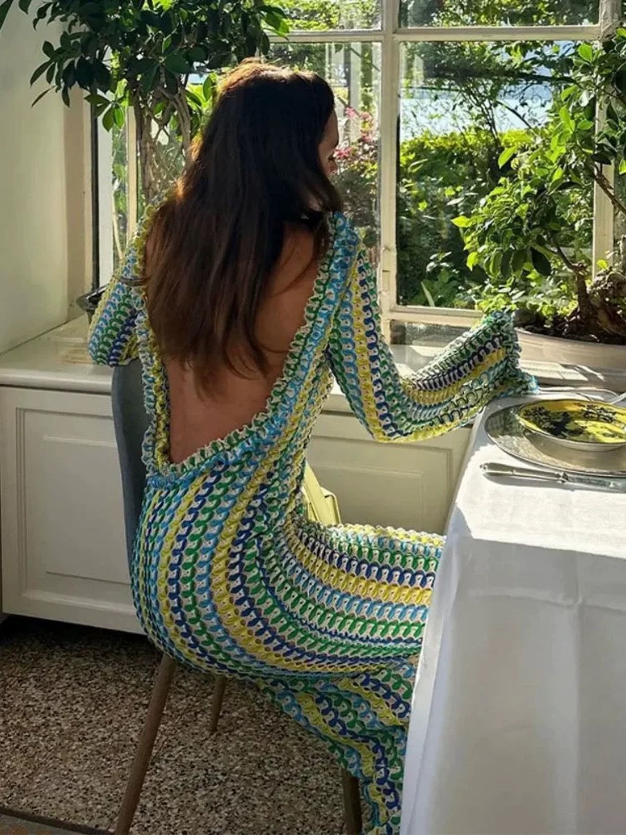 Sage Knitted Resortwear