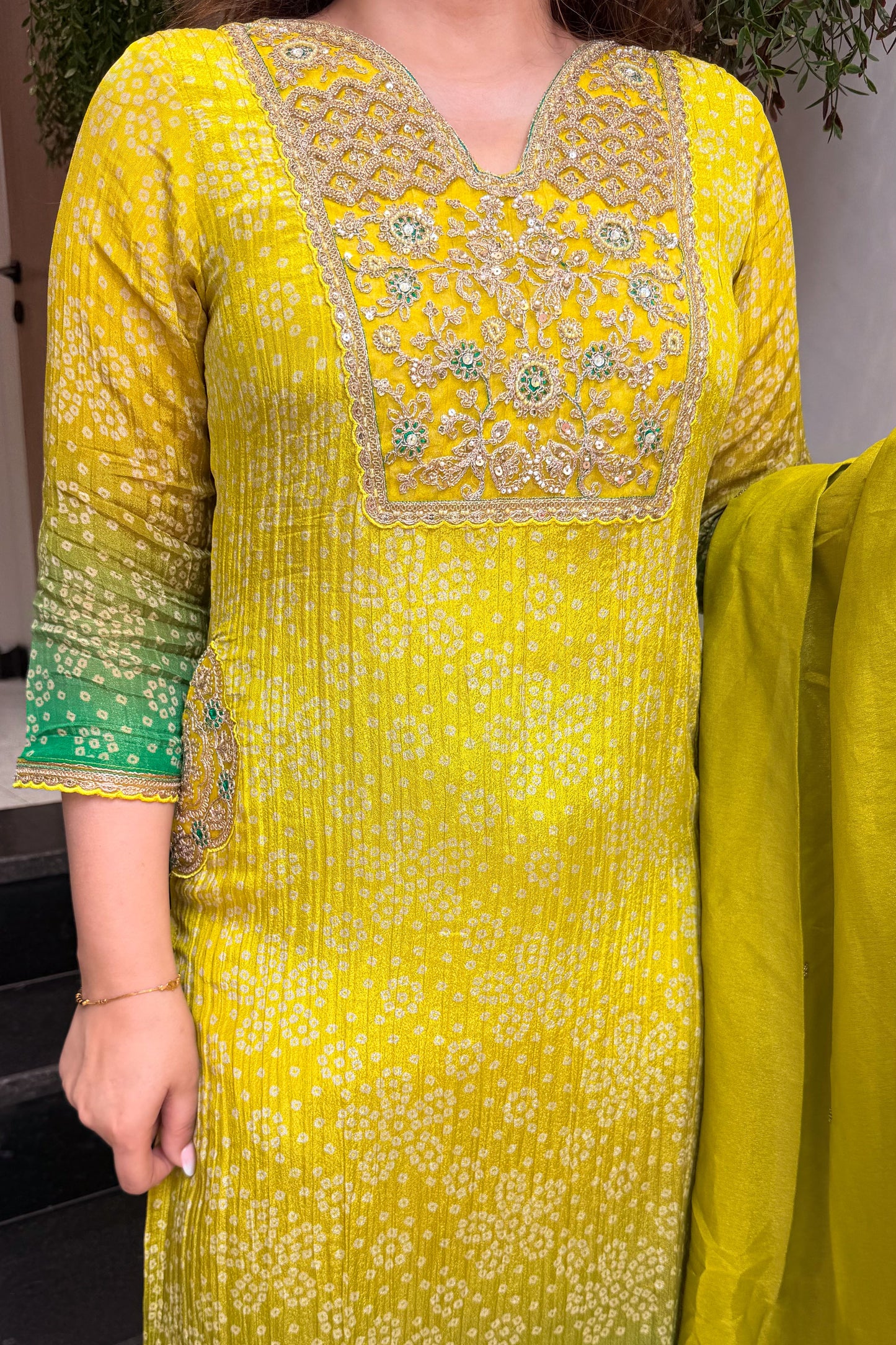 Inaara Embroidered Suit Set