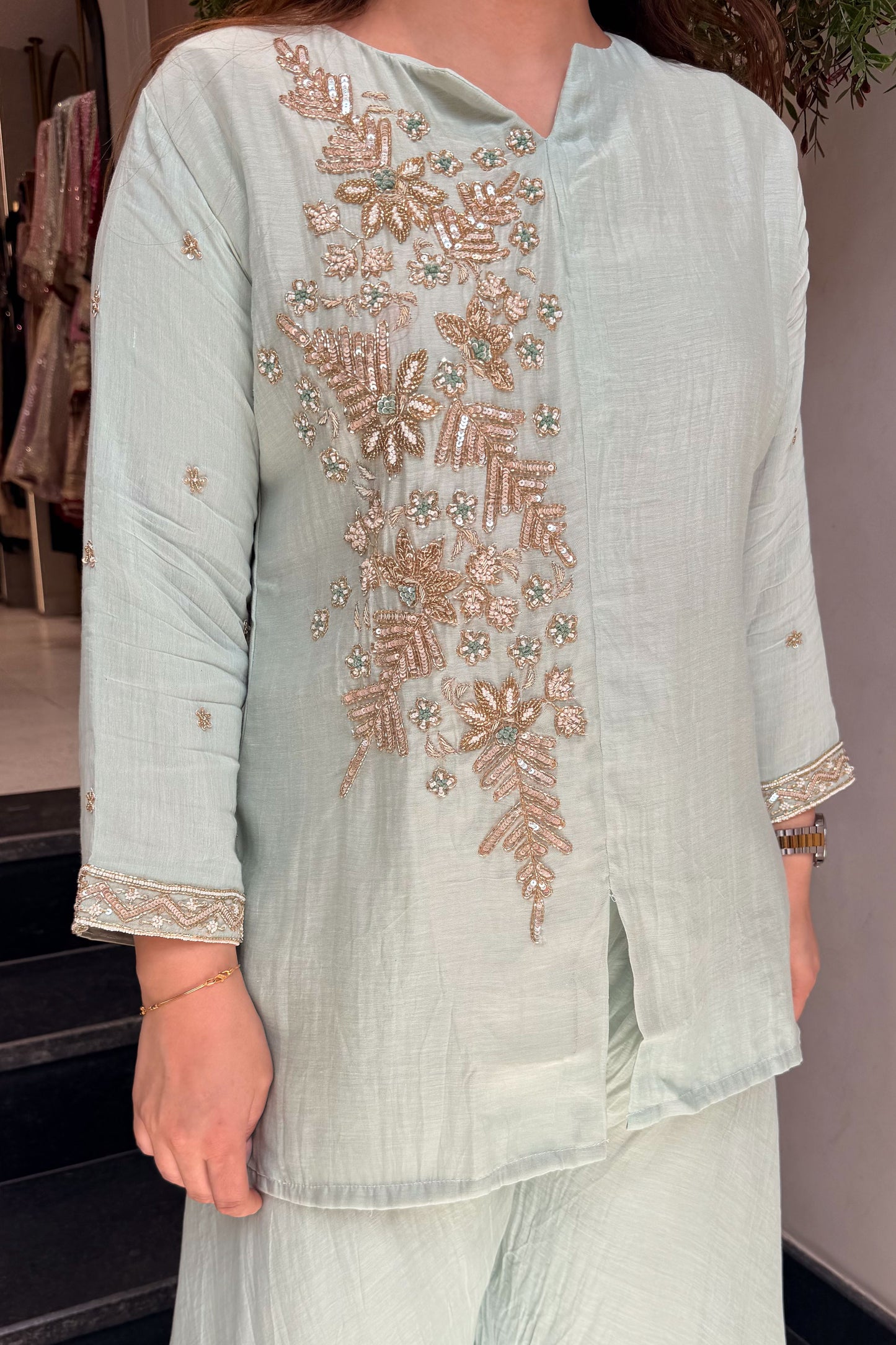 Tejasvi Embroidered Co ord Set