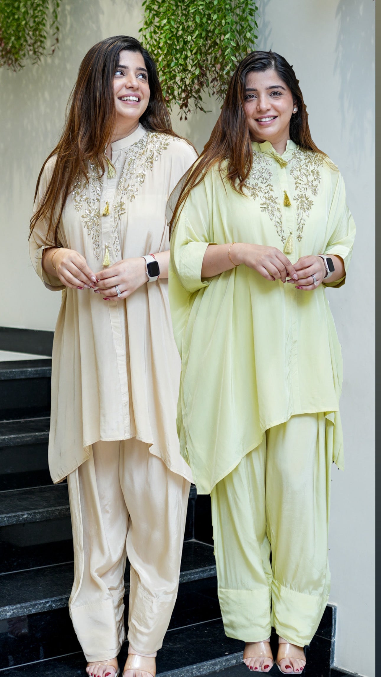 Ashna Embroidered Co ord Set