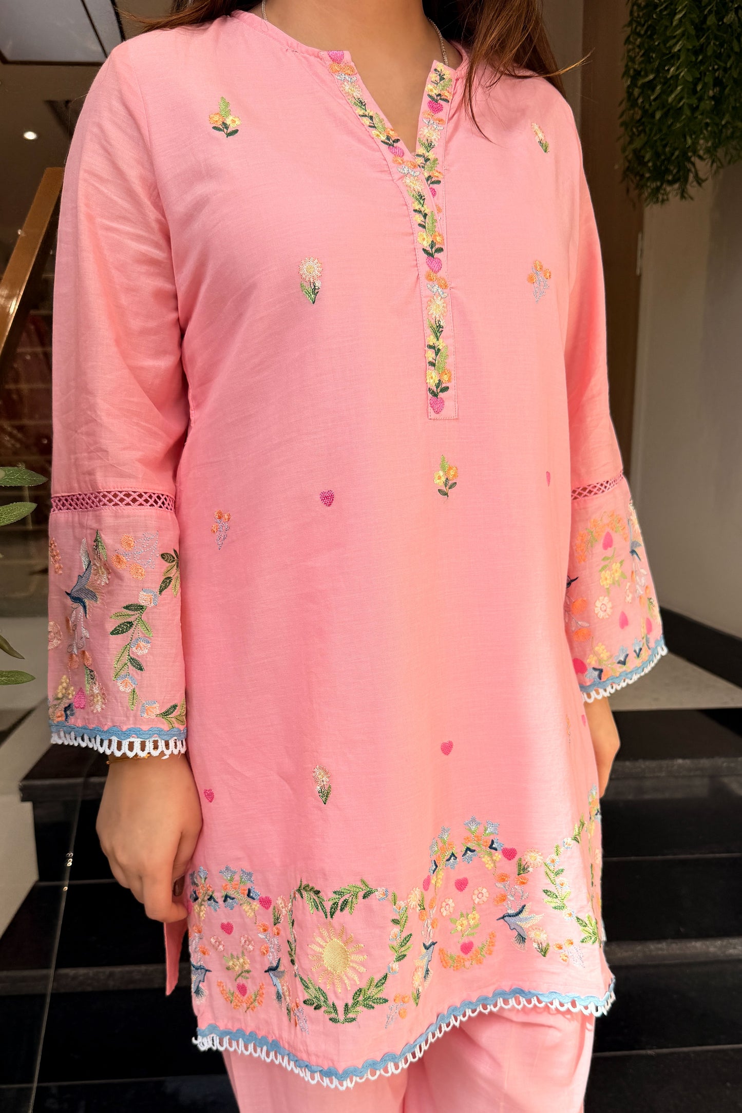 Sharvari Thread Work Co ord Set