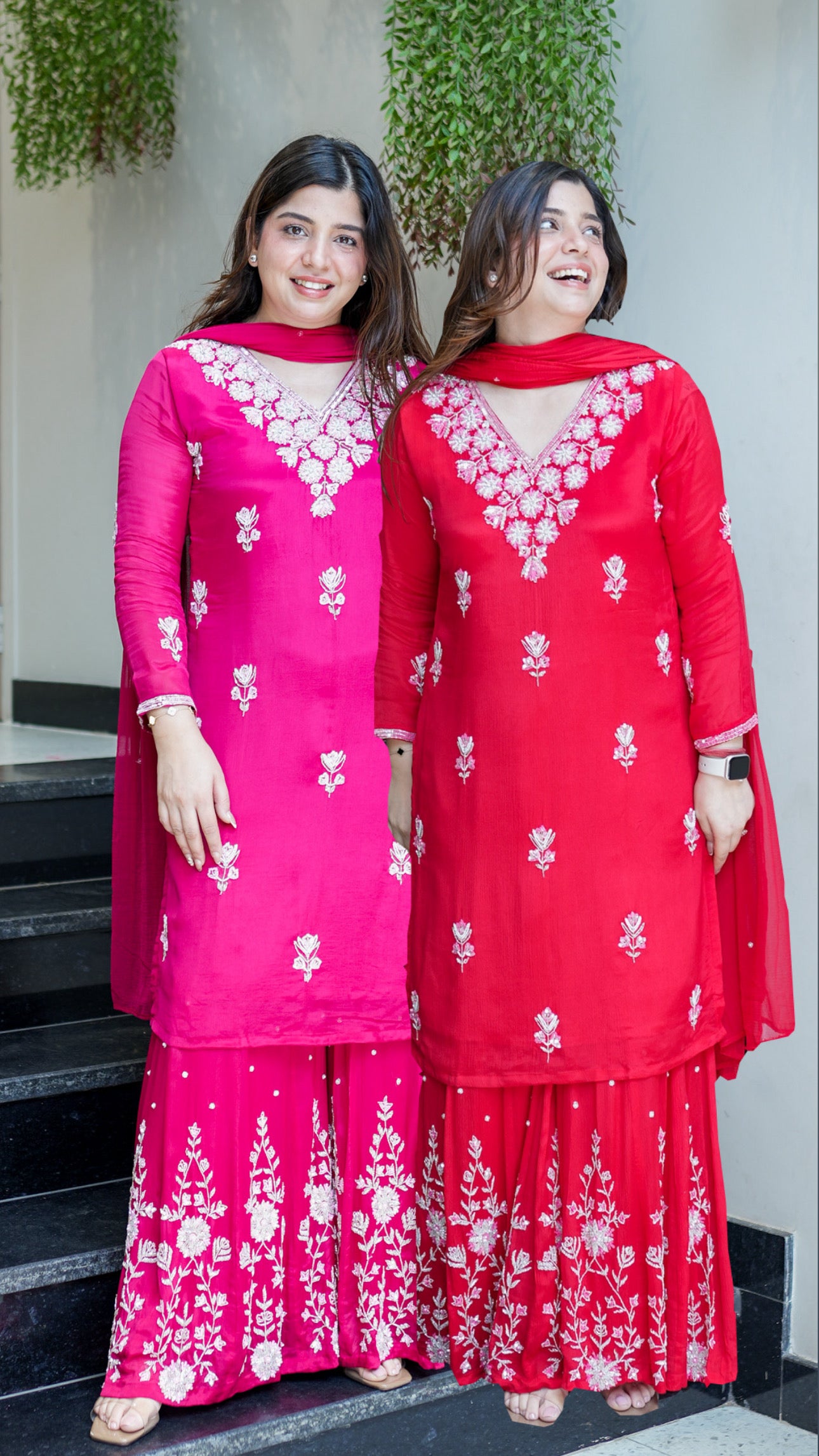 Vidya Hand Embroidered Sharara Set