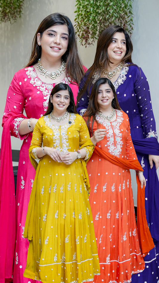 Tashi Embroidered Anarkali