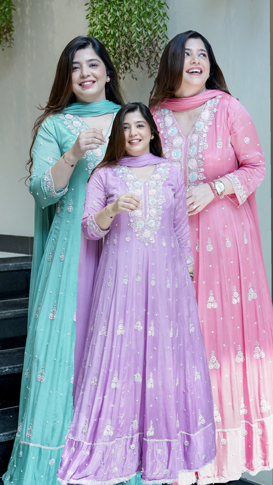 Saniah Embroidered Anarkali