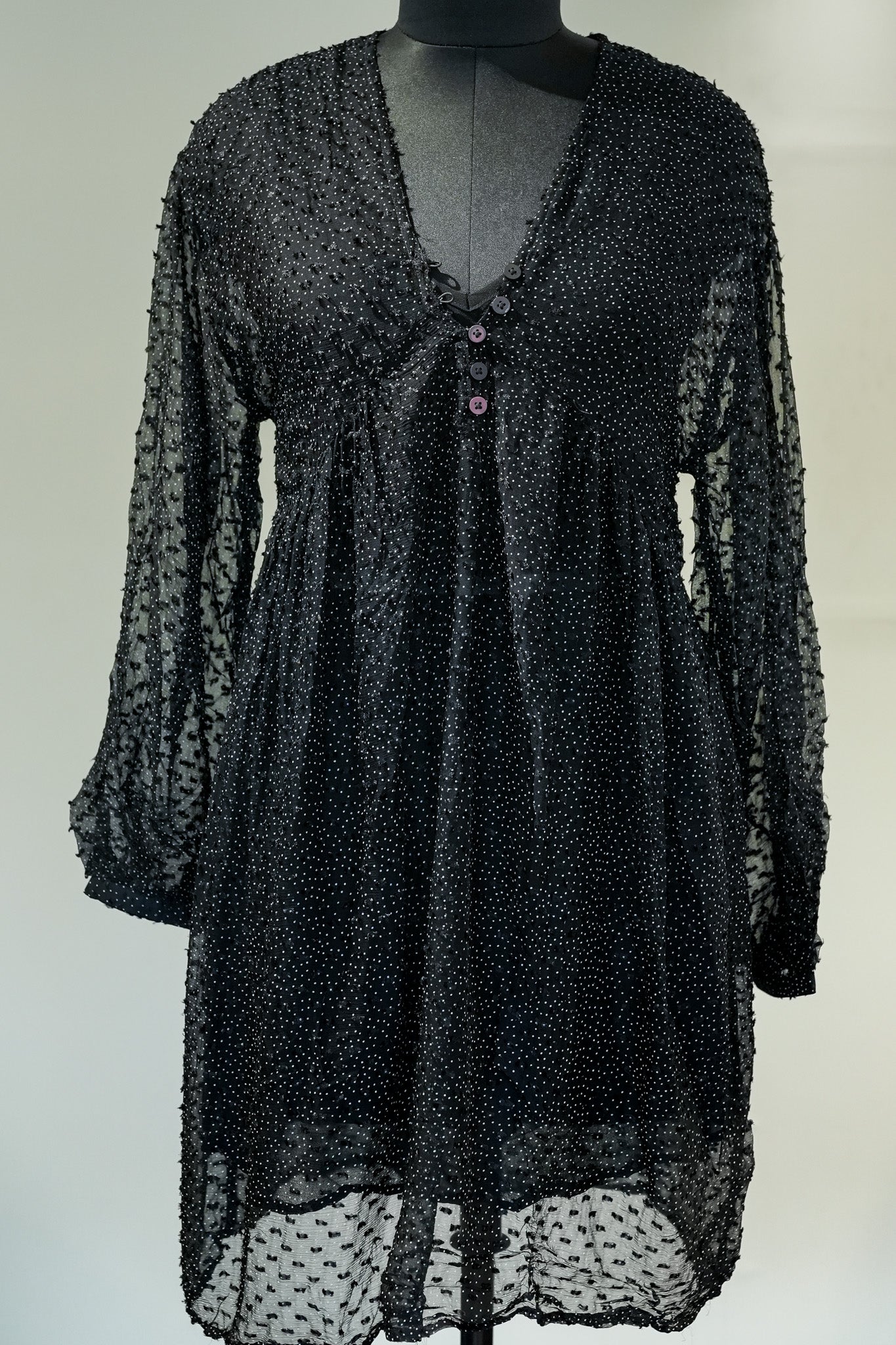 Black Net Dress