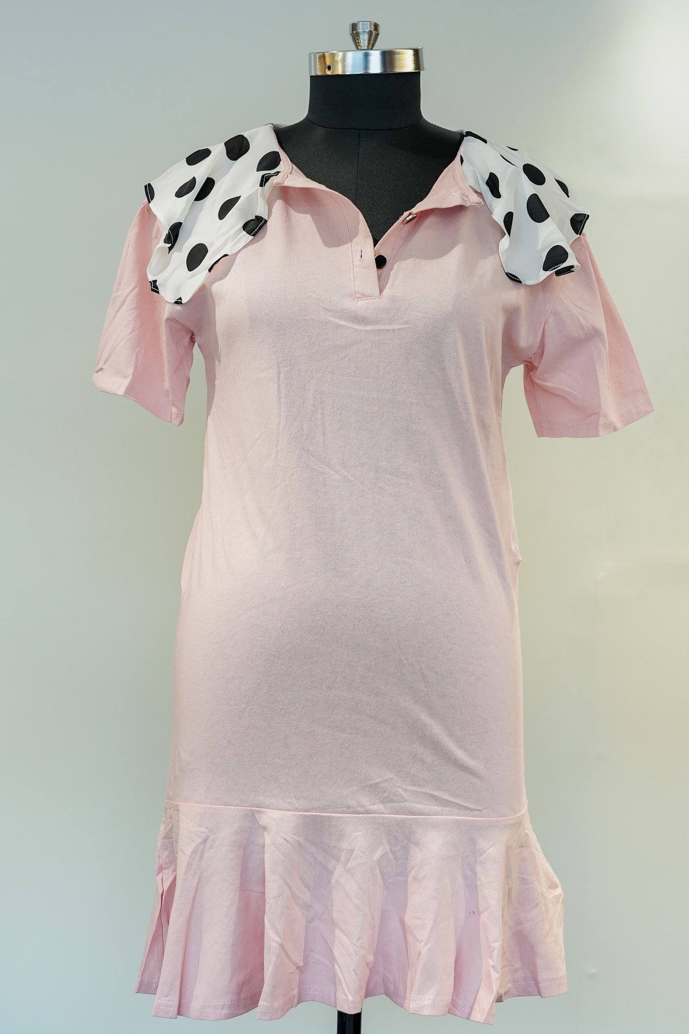 Baby Pink Short Dress