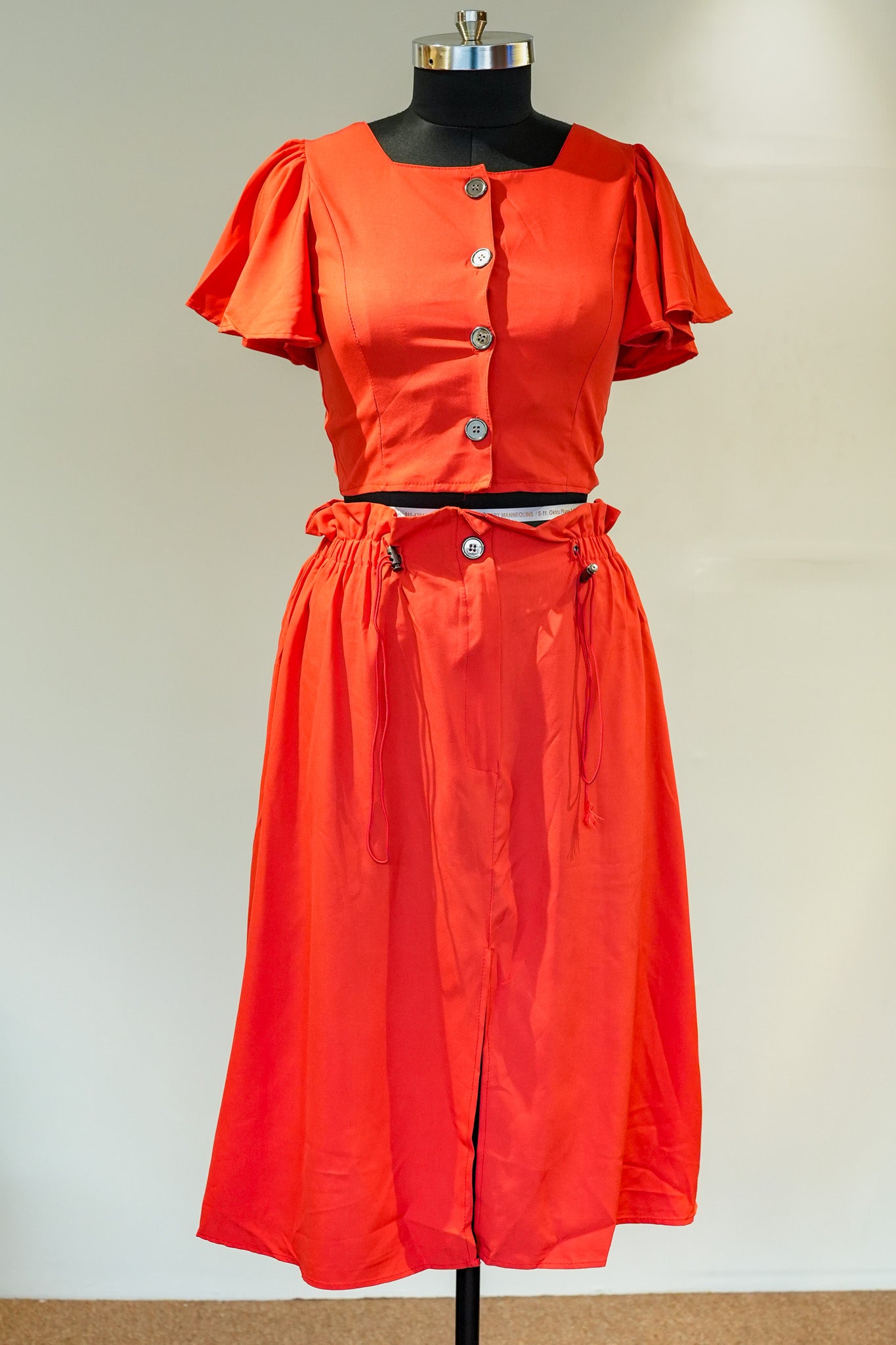 Orange 2 Piece Set