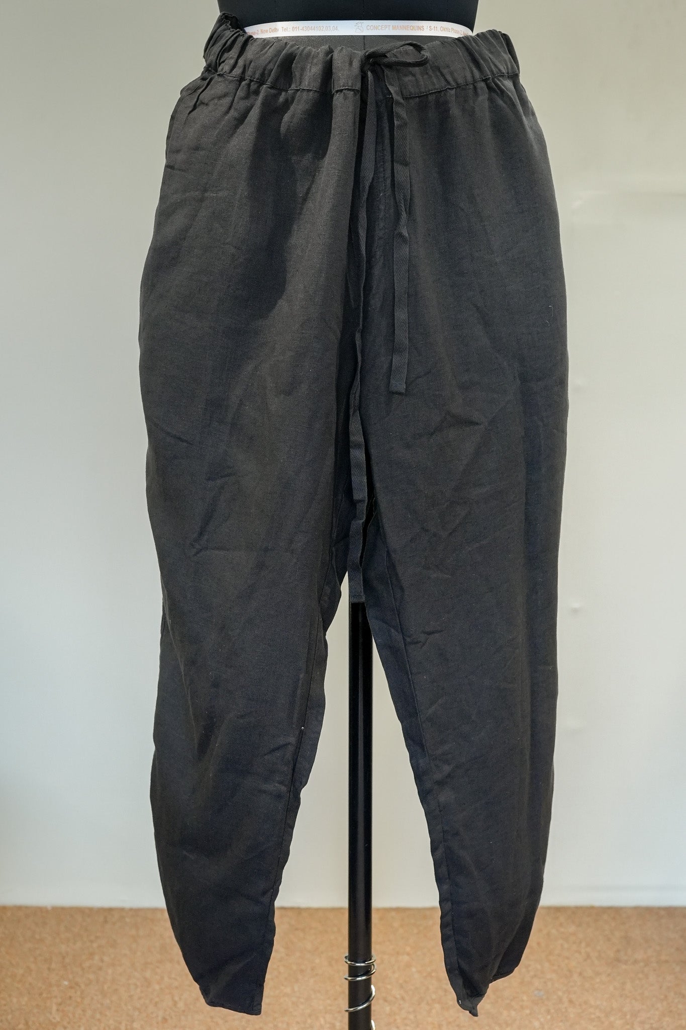 Drawstring Cotton Pants
