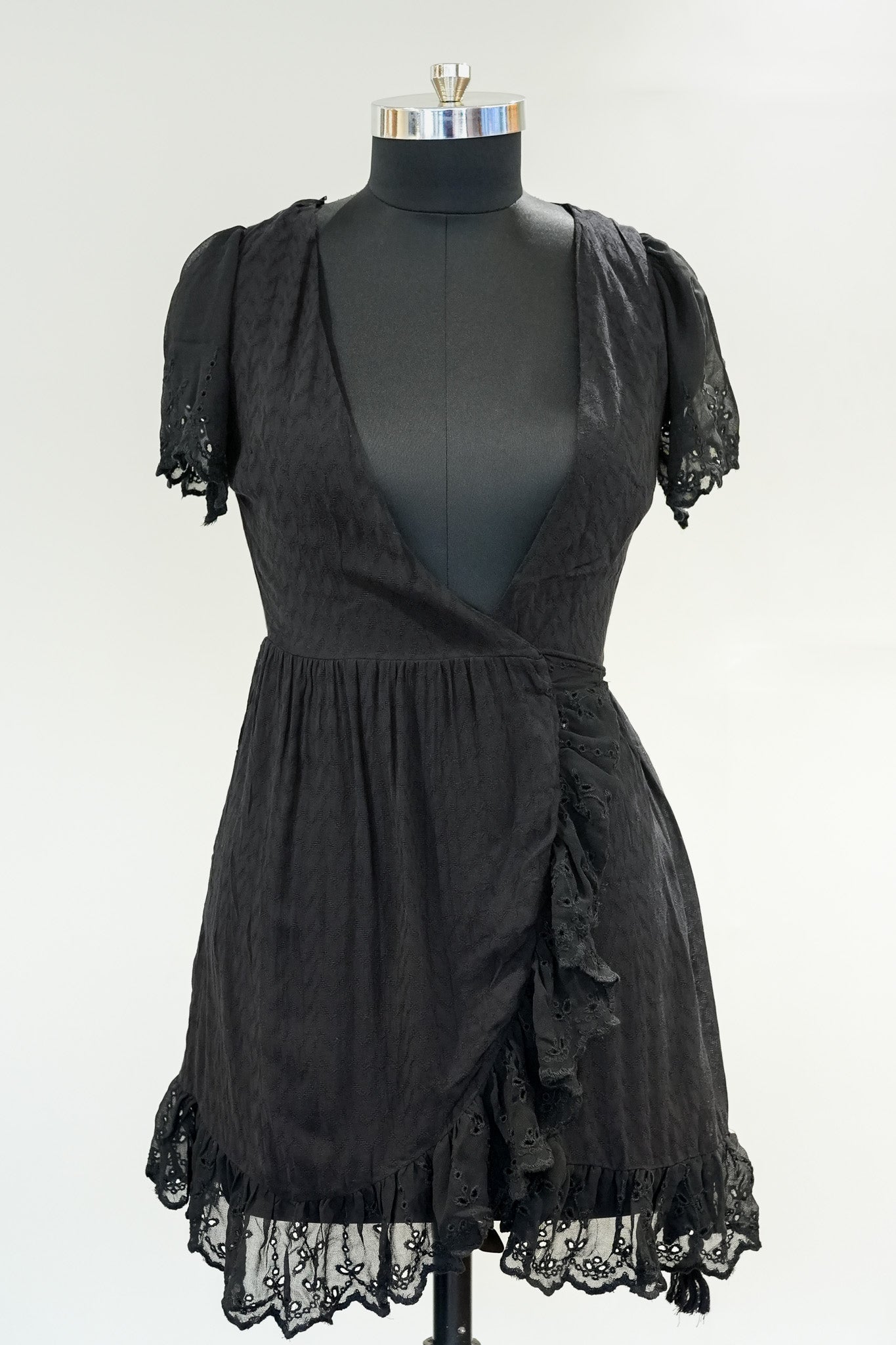 Black Wrap Around Dress