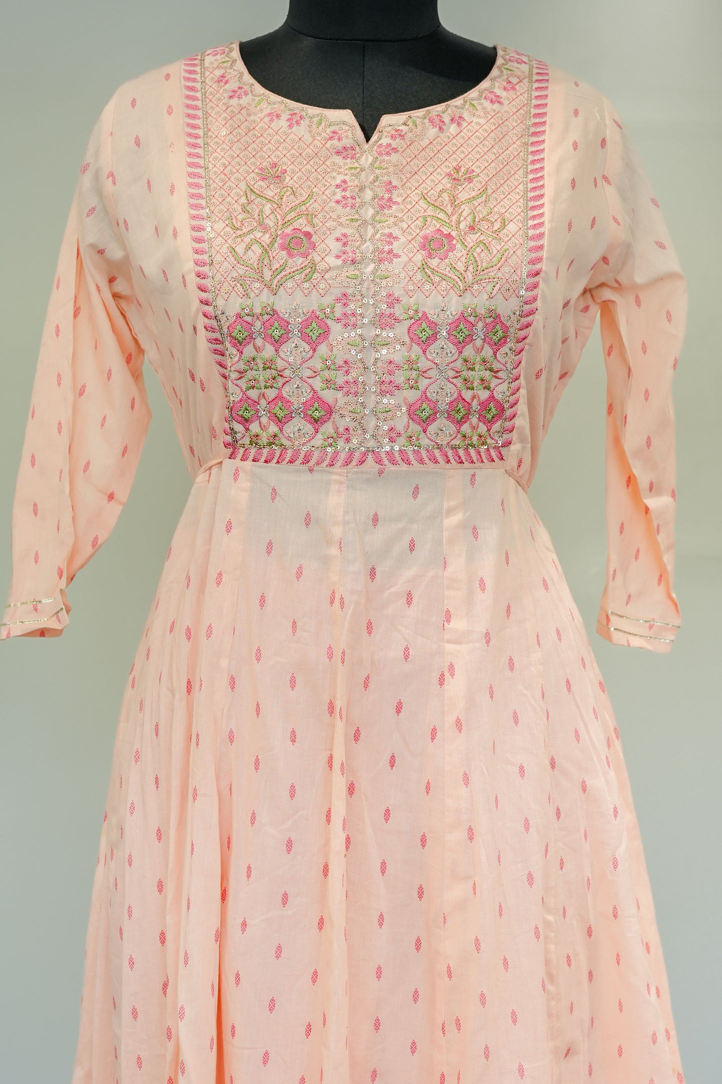 Devani Embroidered Anarkali Suit Set