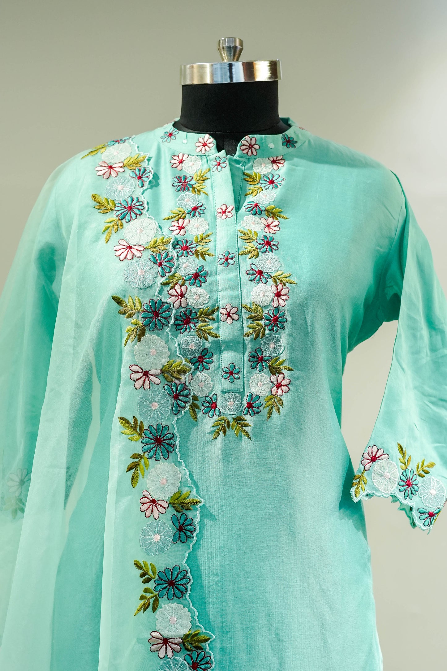Shreya Floral Embroidered Suit Set