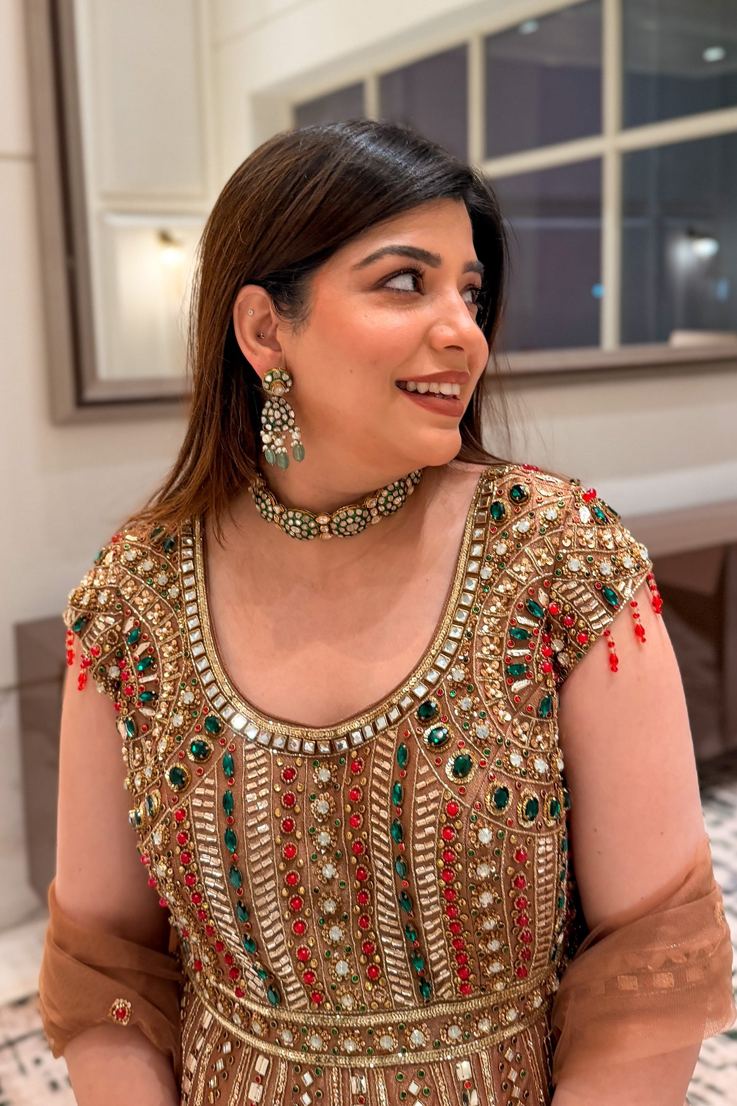 Naeya Hand Embroidered Suit Set