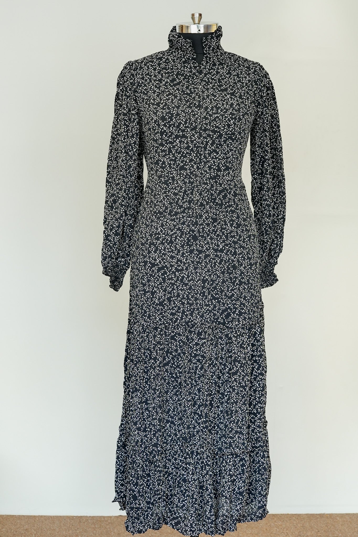 Keven Printed Long Dress