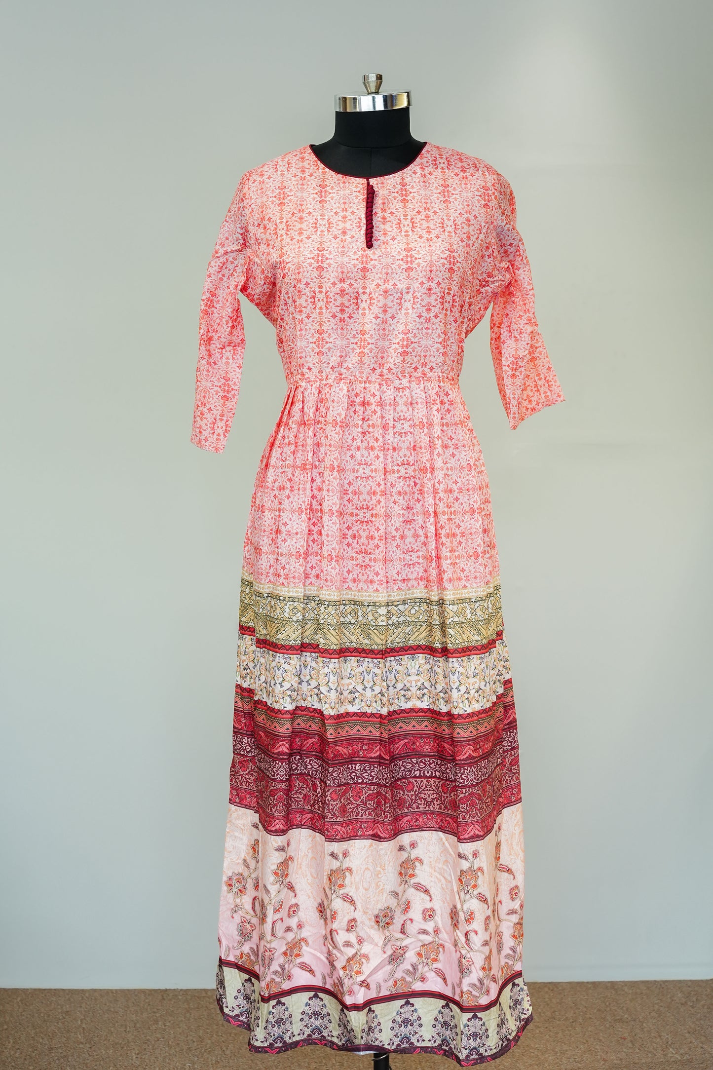 Ramaya Printed Jacket Style Anarkali