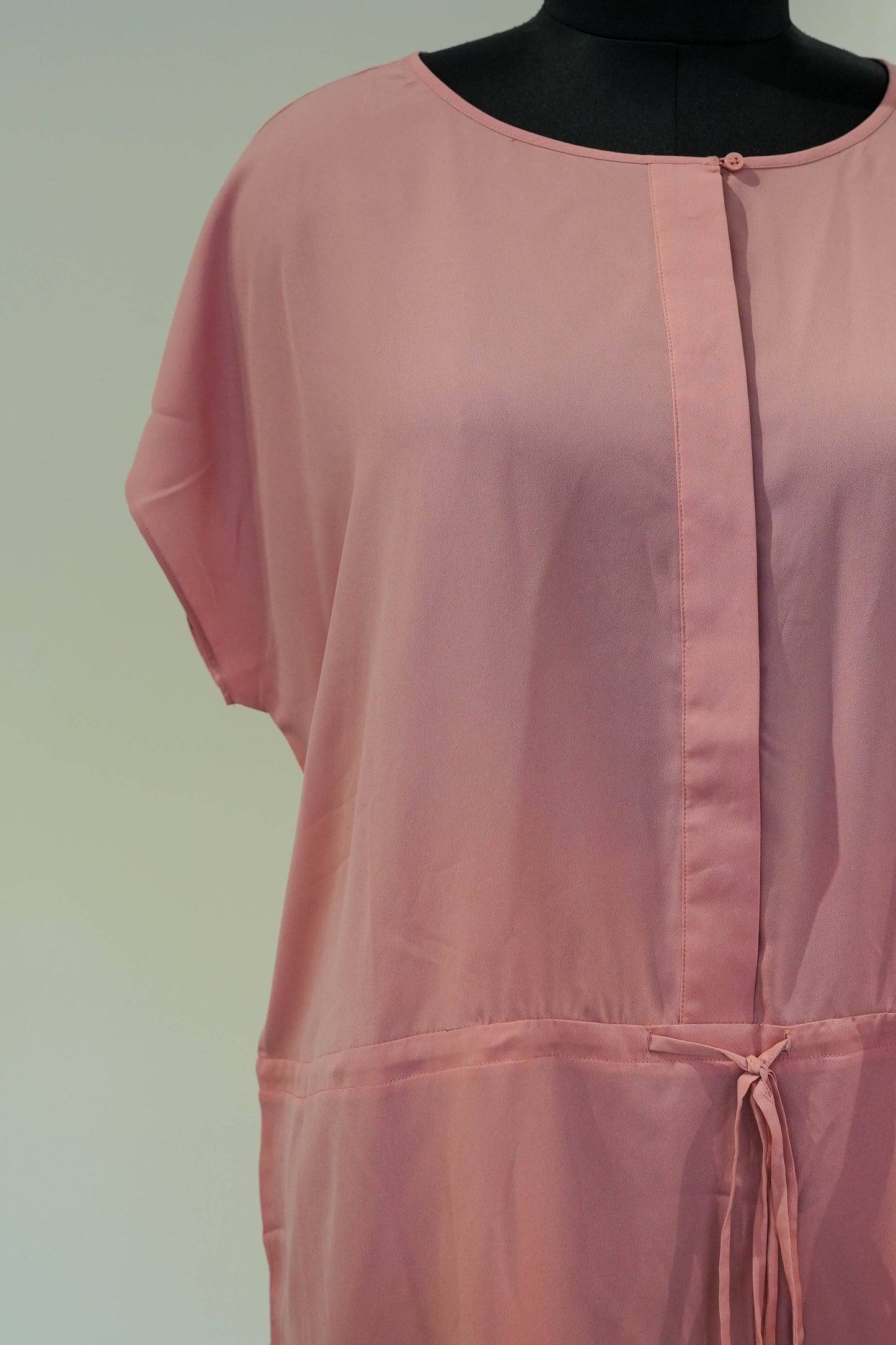 Pink Front Knot Top