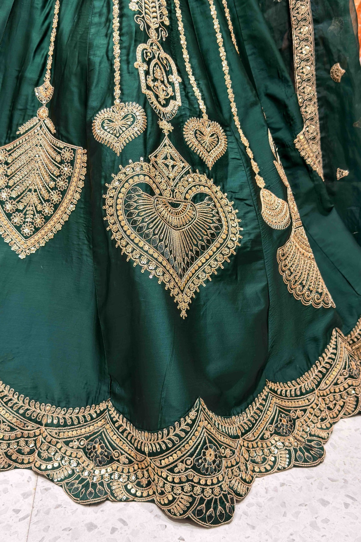 Nafisa Hand Embroidered Lehenga