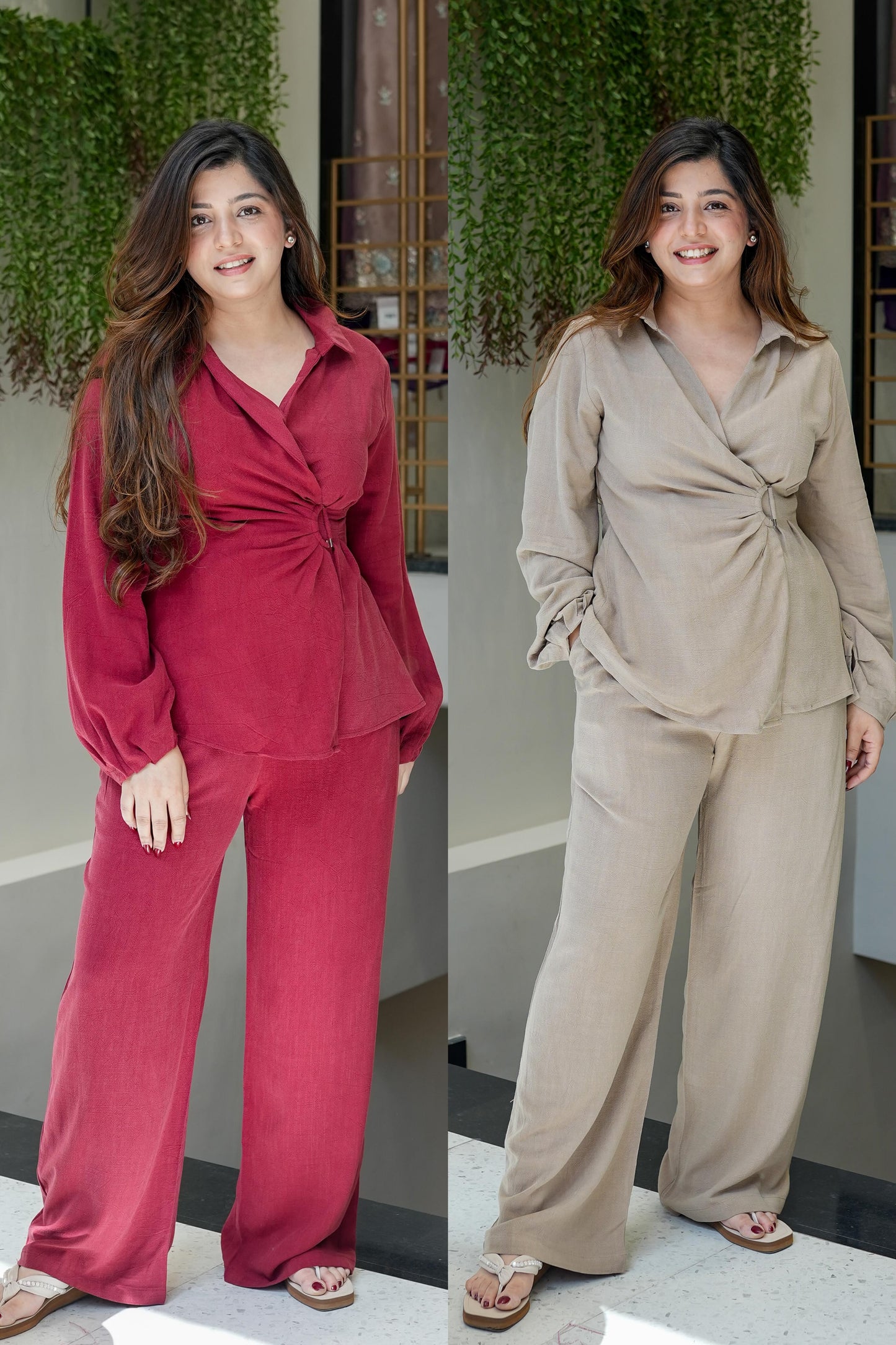 Arina Luxe Linen Cordset