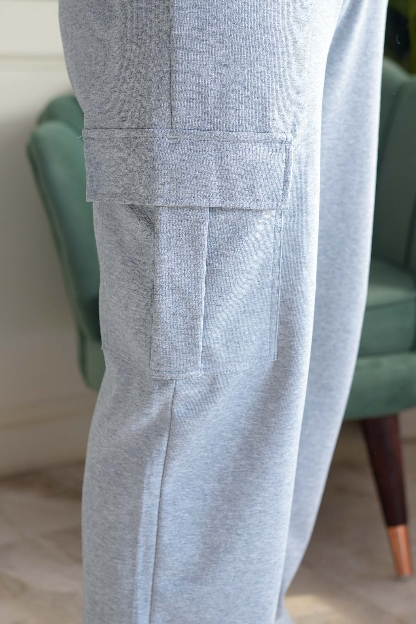 Yoko Grey Cargo Pant