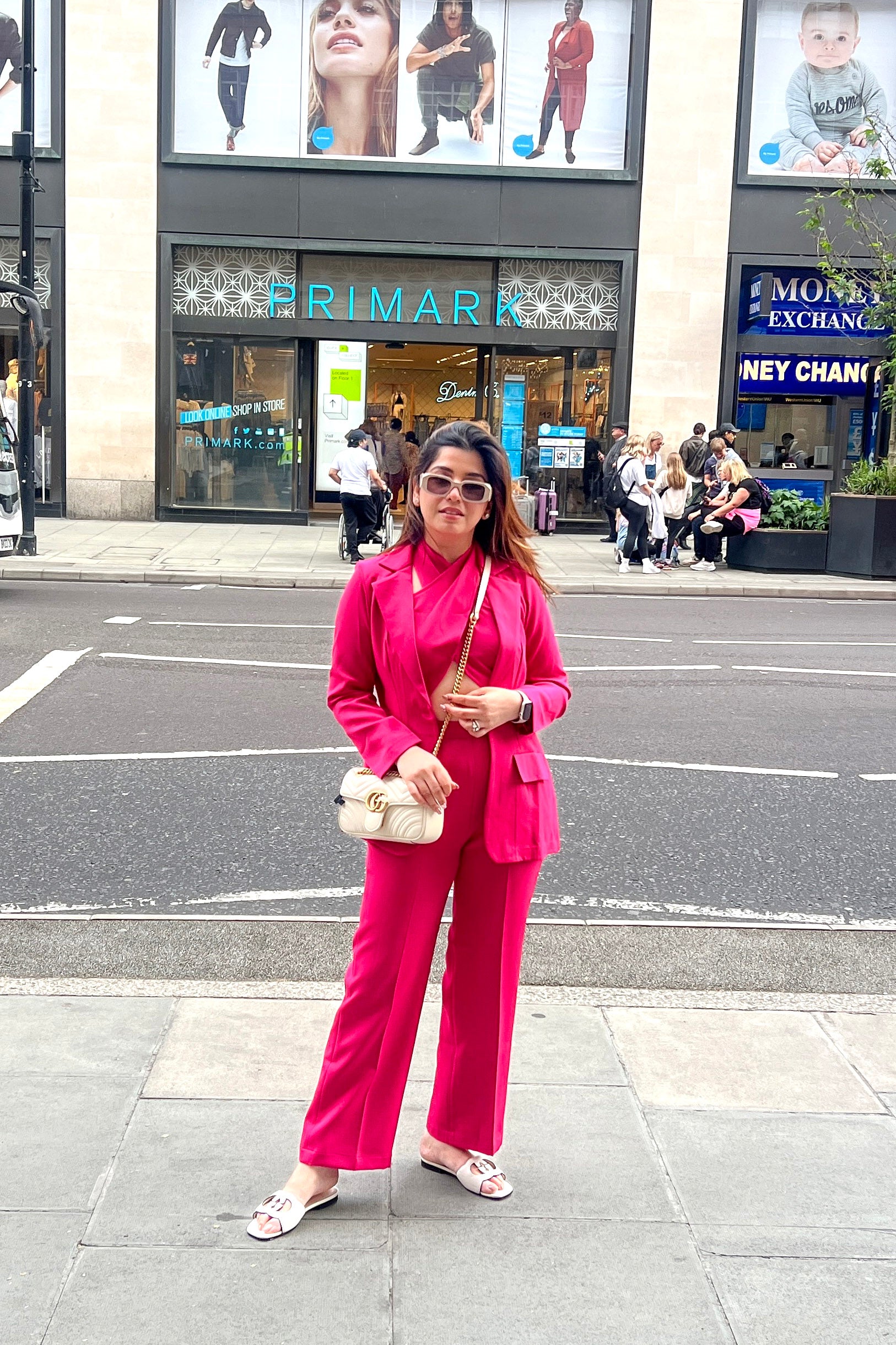 Ally Hot Pink Three Piece Cord Set