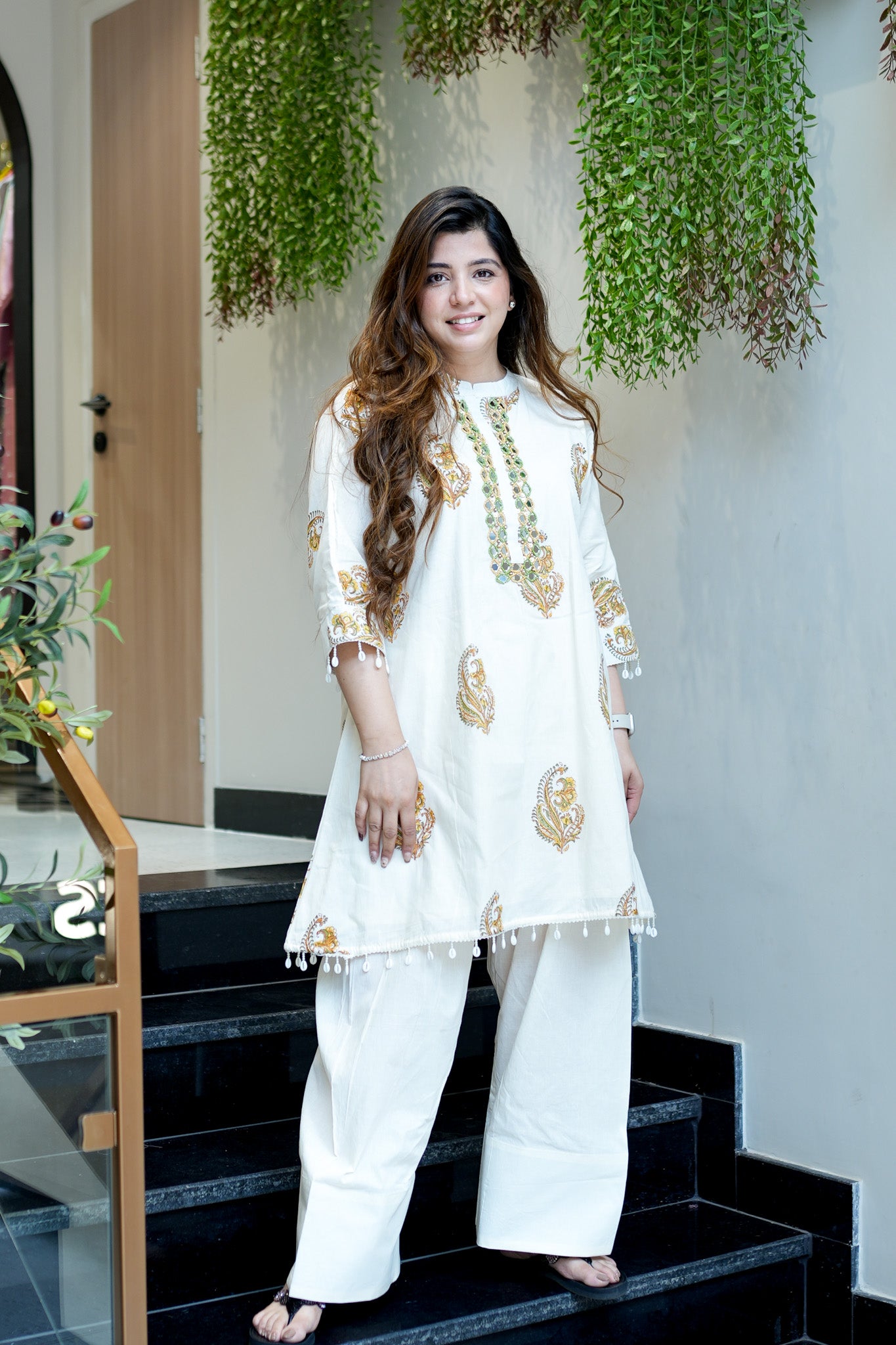 Jigar Printed Cotton Farsi Salwar Set