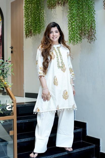 Jigar Printed Cotton Farsi Salwar Set