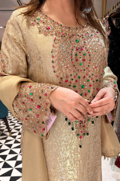 Shreen Hand Embroidered Suit Set