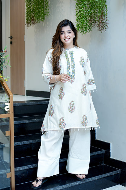 Jigar Printed Cotton Farsi Salwar Set