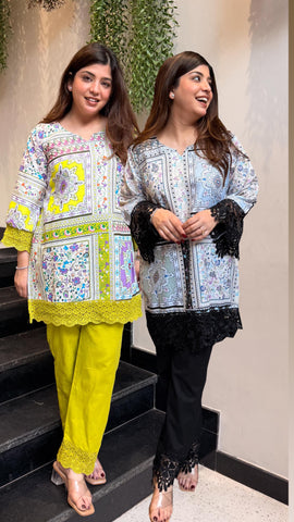 Fakira Printed Cord Set