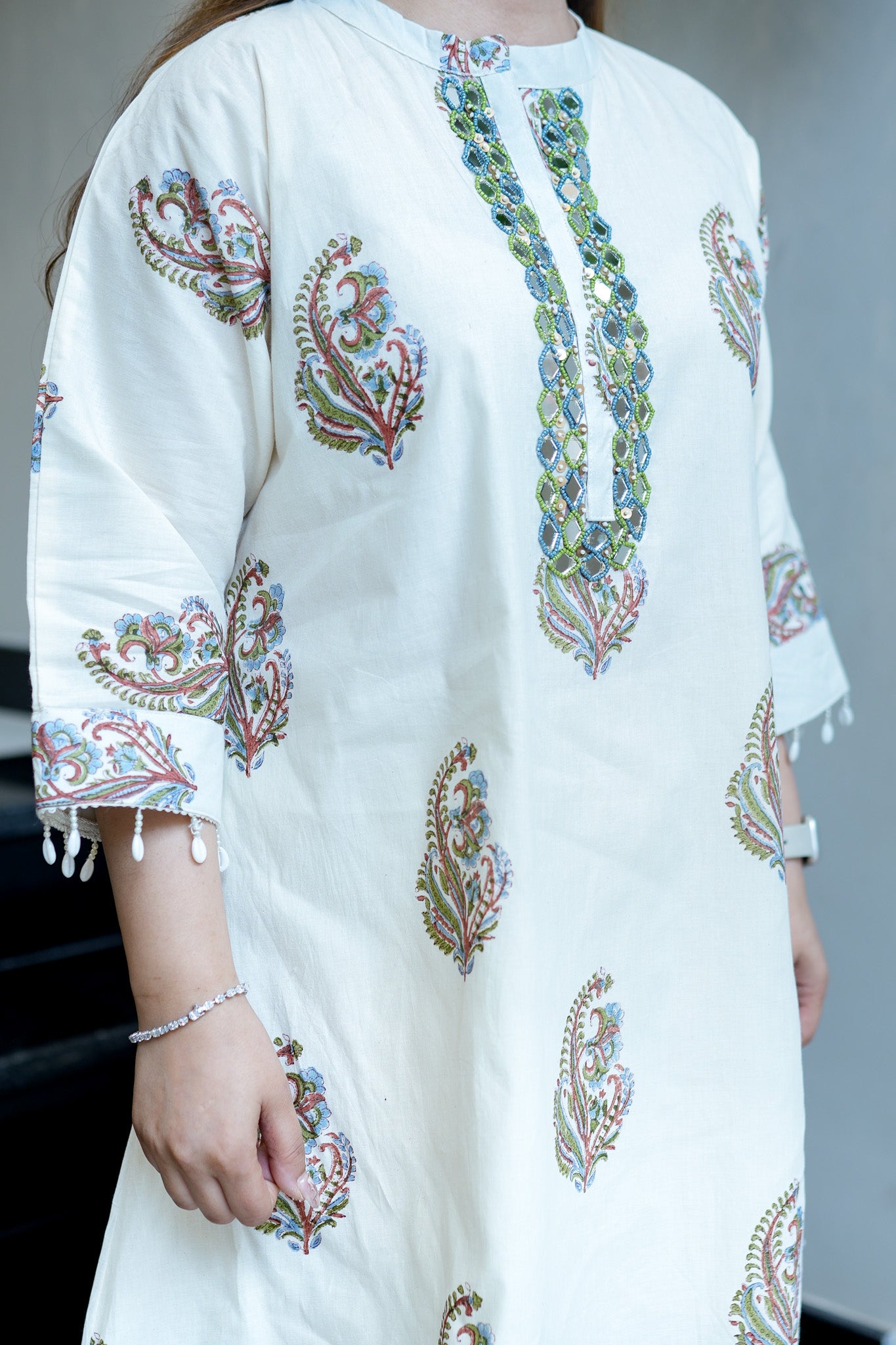 Jigar Printed Cotton Farsi Salwar Set