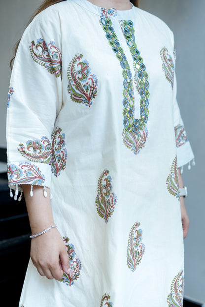 Jigar Printed Cotton Farsi Salwar Set
